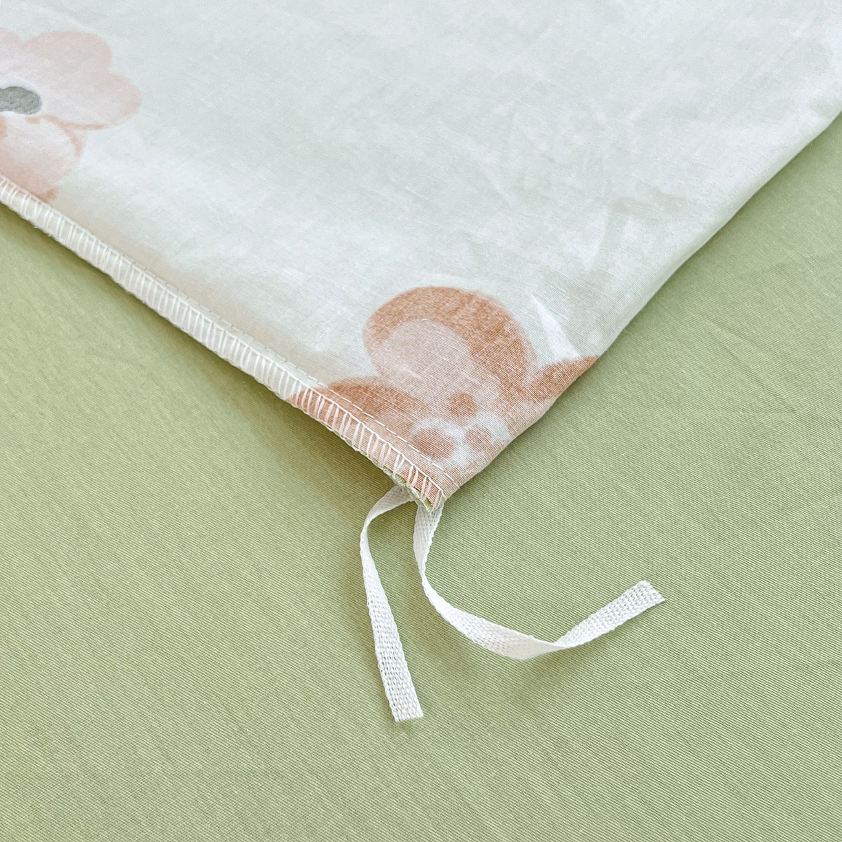 91家纺网 家纺一手货源 找家纺 红馆 2025年全棉12868印花系列四件套 温暖午后