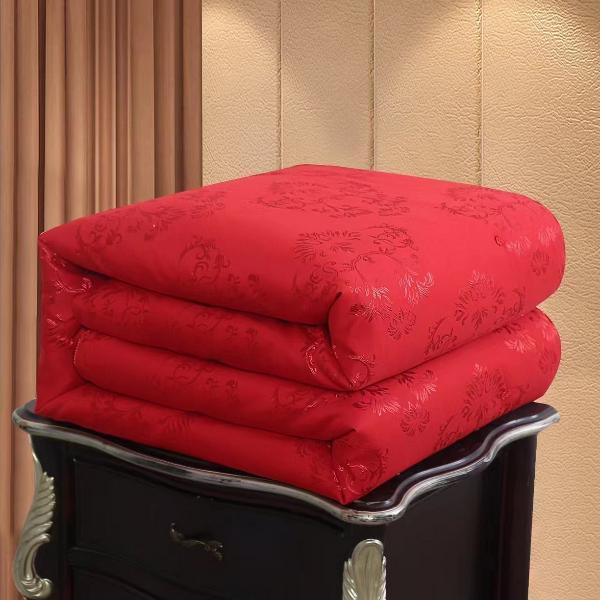 91家纺网 家纺一手货源 找家纺 （总）尚品家纺 2025新款全棉金提花蚕丝被