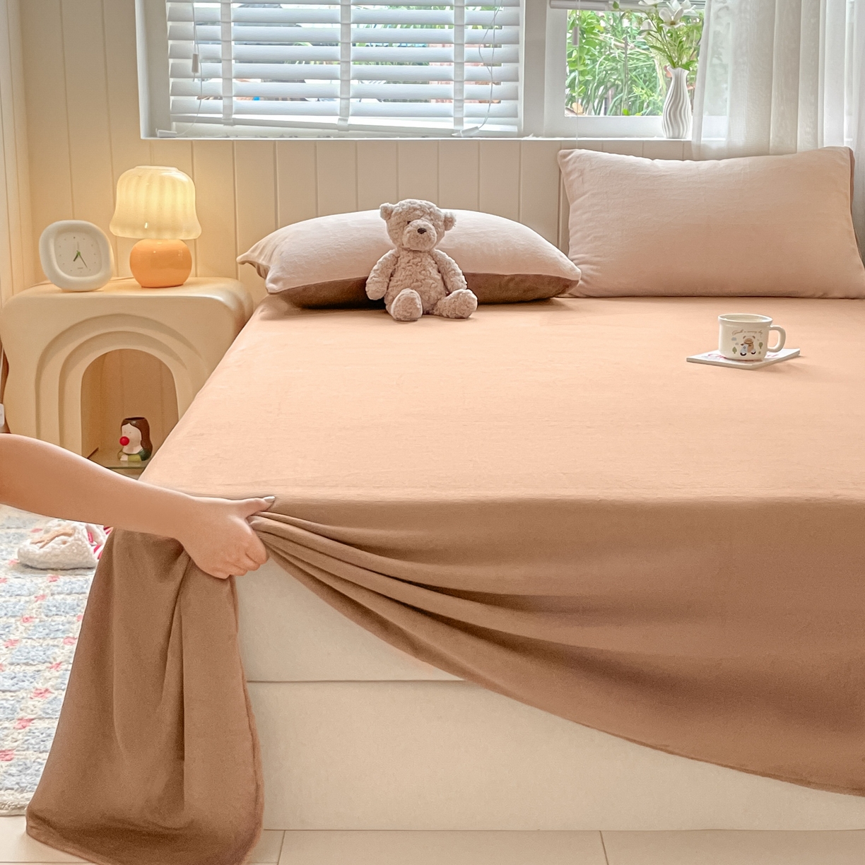 91家纺网 家纺一手货源 找家纺 （总）仔仔熊 2025新款牛奶绒单床单床单单件