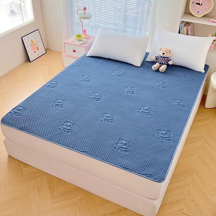 91家纺网 家纺一手货源 找家纺 （总）三盛源 2025新款A类原棉夹棉防水隔尿床护垫