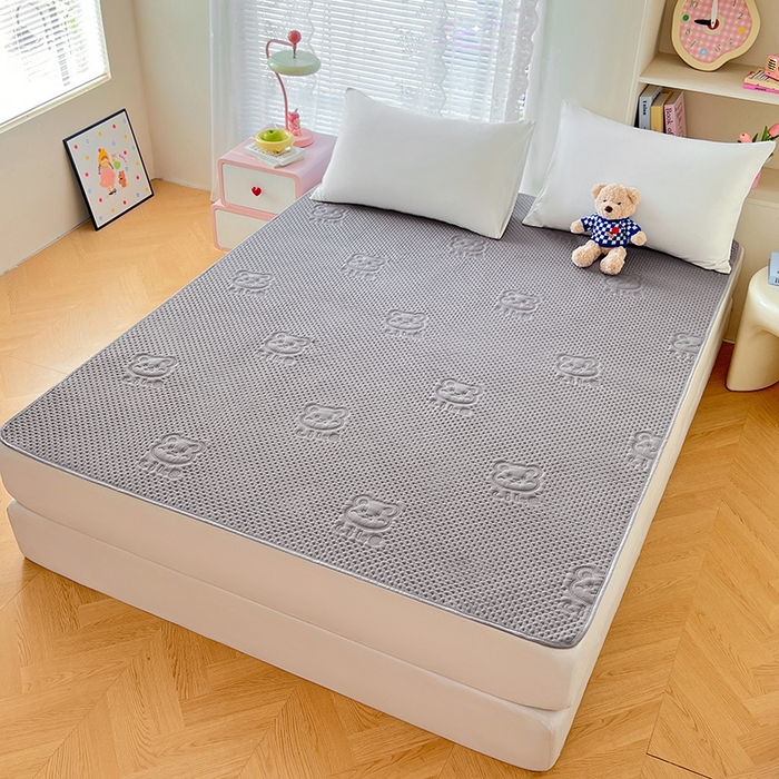 91家纺网 家纺一手货源 找家纺 （总）三盛源 2025新款A类原棉夹棉防水隔尿床护垫