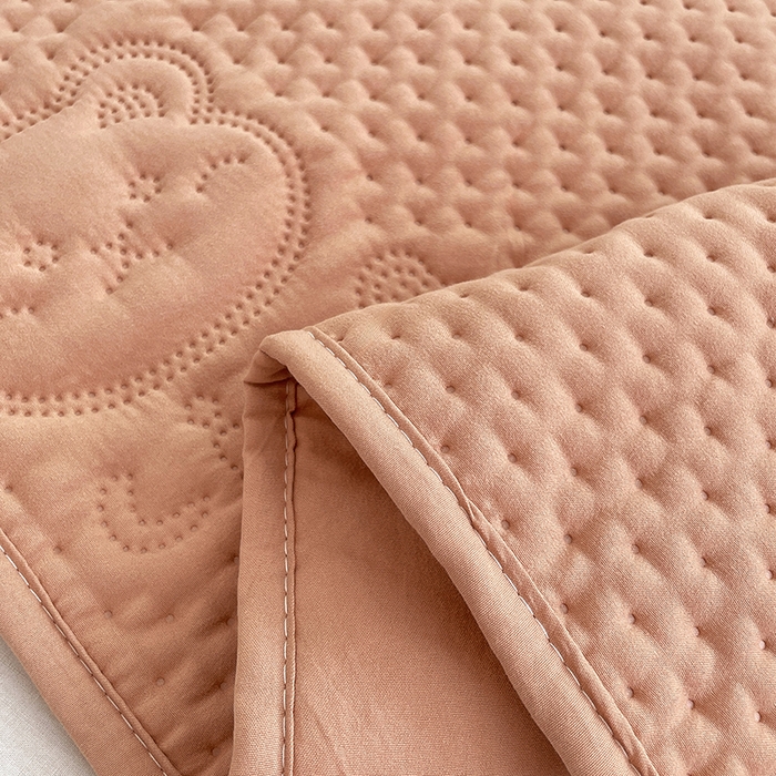 91家纺网 家纺一手货源 找家纺 三盛源 2025新款A类原棉夹棉防水床笠单件隔尿防滑床单席梦思防尘罩保护套爱豆熊系列 爱豆熊床笠-卡其