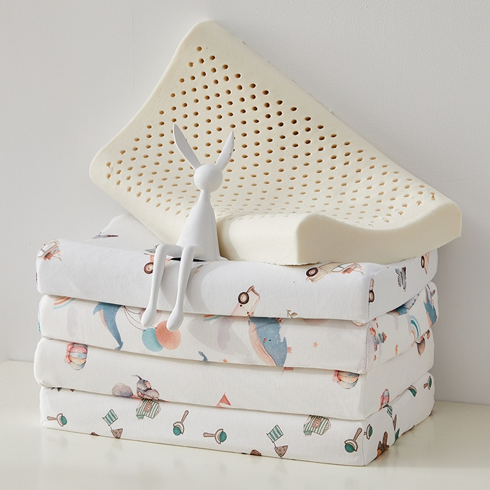 91家纺网 家纺一手货源 找家纺 鼎盛乳胶 2025新款30*50学生枕亲肤棉乳胶枕 组合图仅供展示不可下单