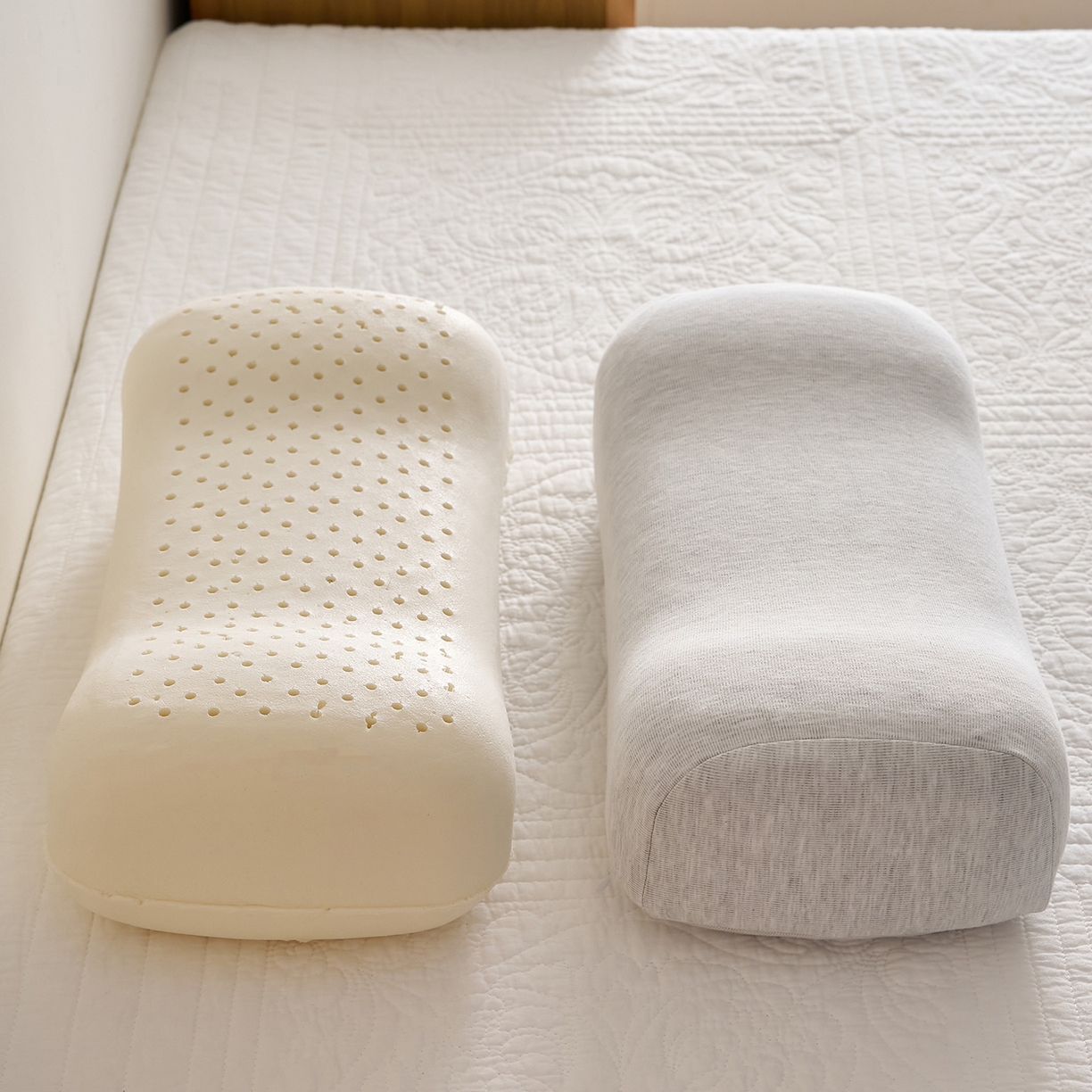 91家纺网 家纺一手货源 找家纺 （总）鼎盛乳胶 2025新款彩棉乳胶午睡枕便携枕