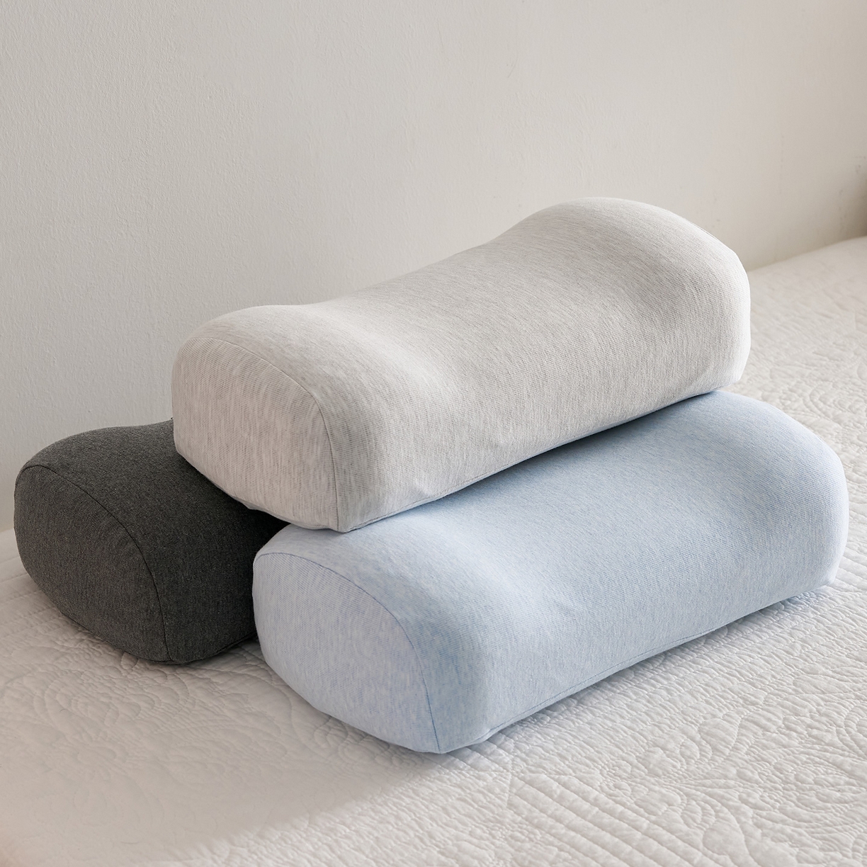 91家纺网 家纺一手货源 找家纺 鼎盛乳胶 2025新款彩棉乳胶午睡枕便携枕 组合图仅供展示不可下单