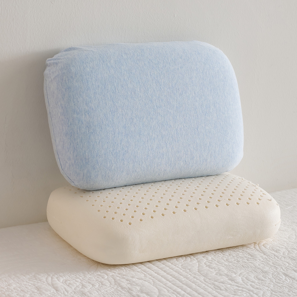 91家纺网 家纺一手货源 找家纺 （总）鼎盛乳胶 2025新款彩棉乳胶小面包枕