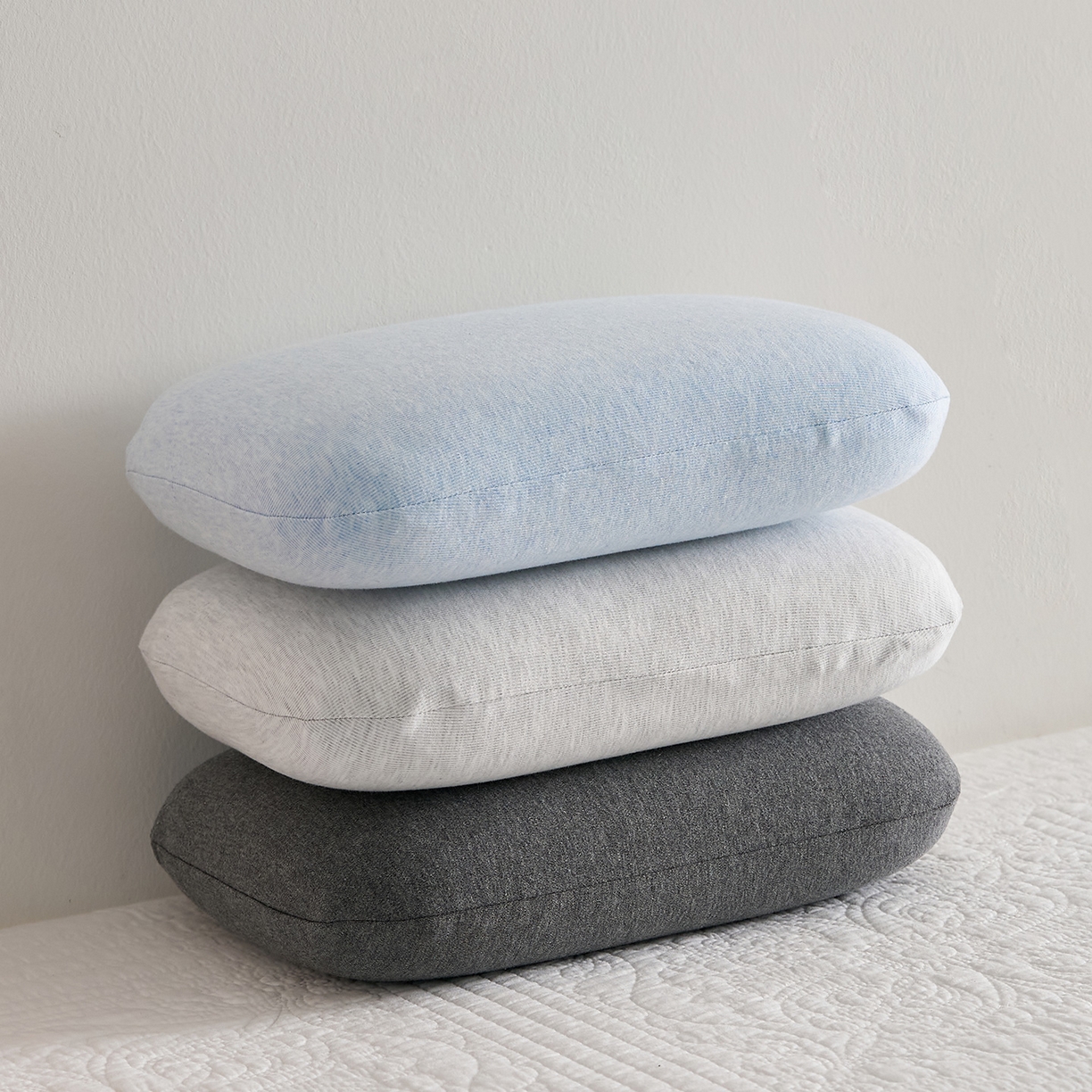 鼎盛乳胶 2025新款彩棉乳胶小面包枕 组合图仅供展示不可下单