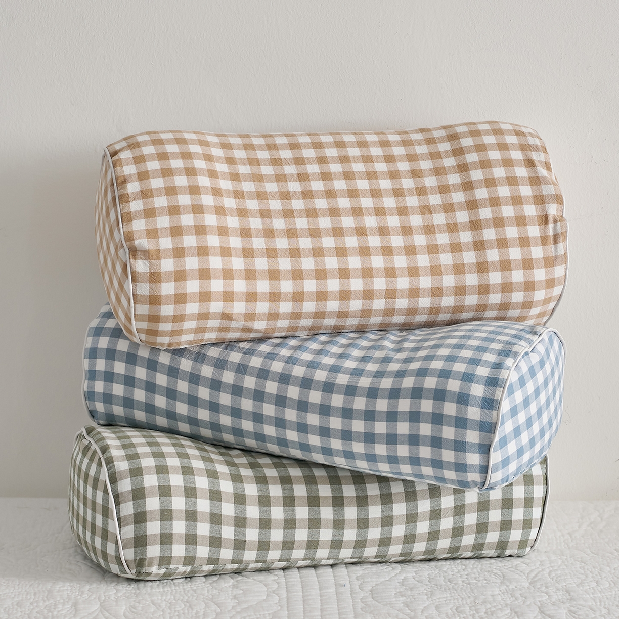 91家纺网 家纺一手货源 找家纺 鼎盛乳胶 2025新款水洗棉小乳胶枕多功能便携枕 组合图仅供展示不可下单