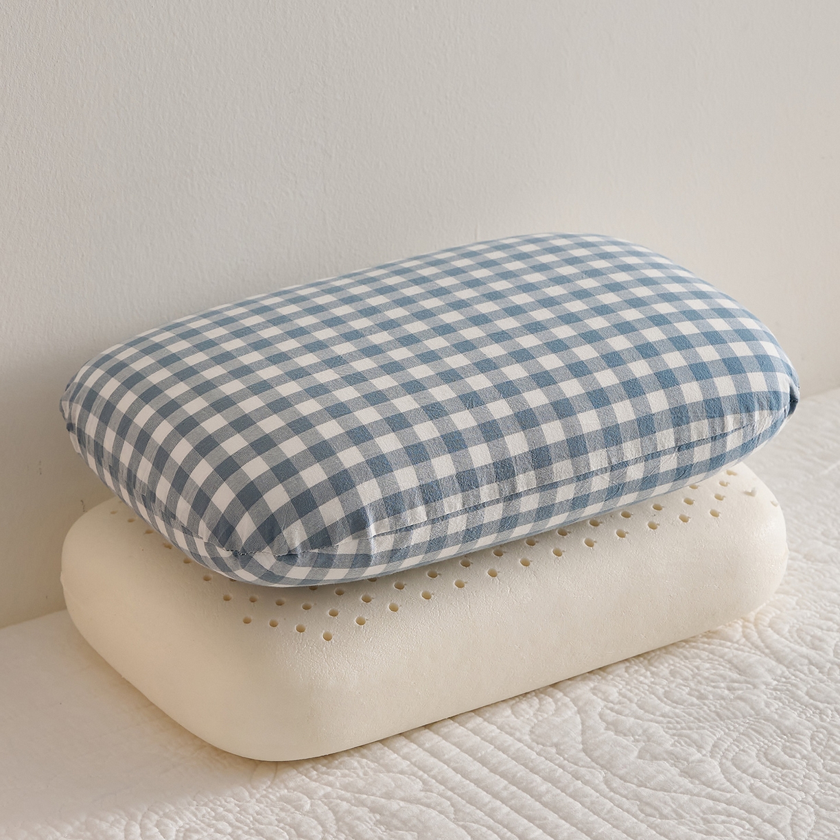 91家纺网 家纺一手货源 找家纺 （总）鼎盛乳胶 2025新款腰靠乳胶枕面包枕