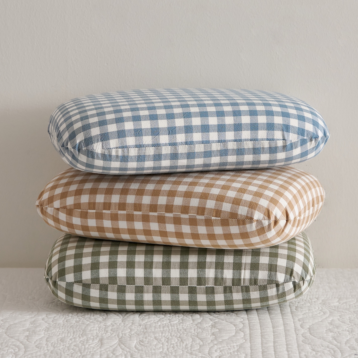 91家纺网 家纺一手货源 找家纺 鼎盛乳胶 2025新款腰靠乳胶枕面包枕 组合图仅供展示不可下单