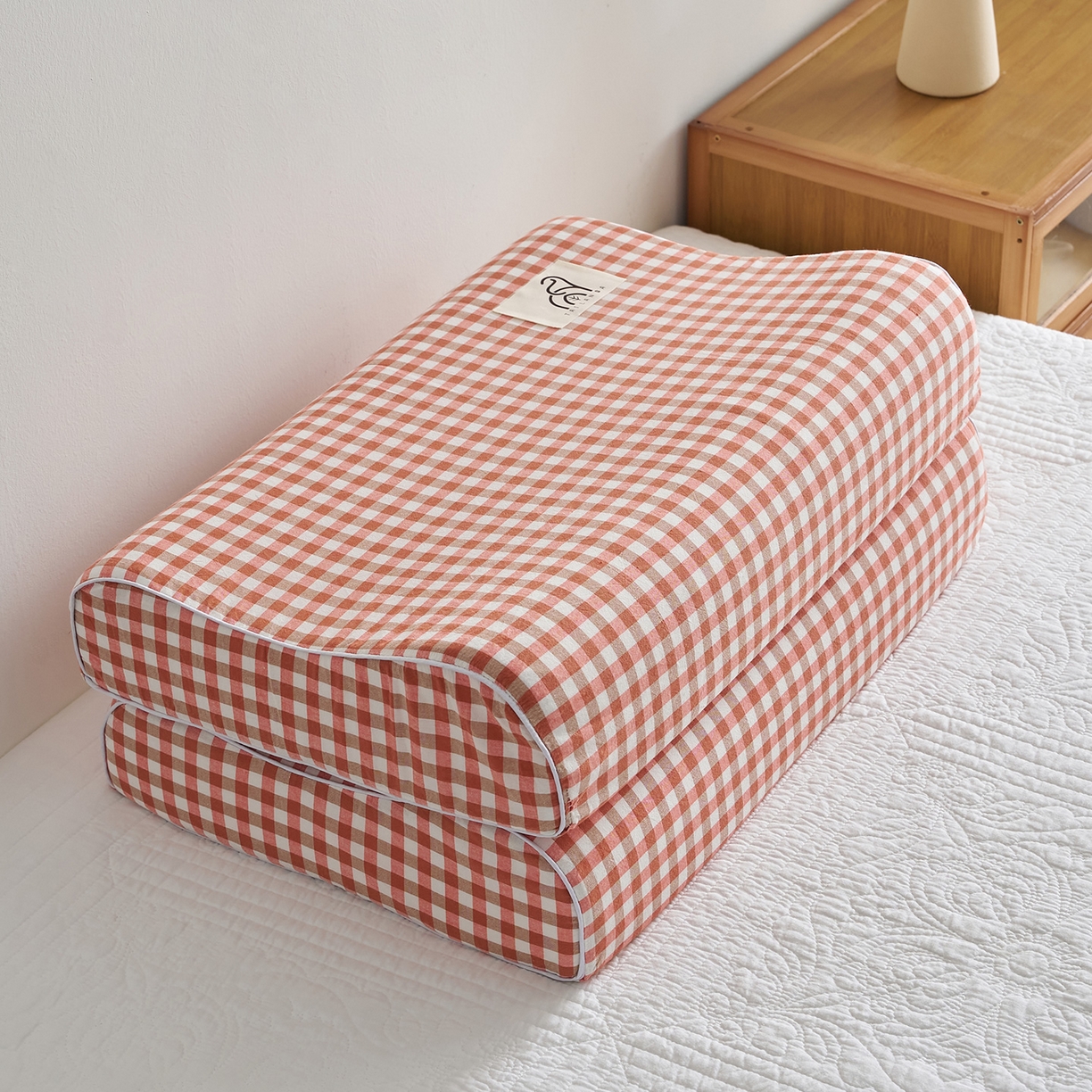 91家纺网 家纺一手货源 找家纺 （总）鼎盛乳胶 2025新款水洗棉学生枕成人枕乳胶枕