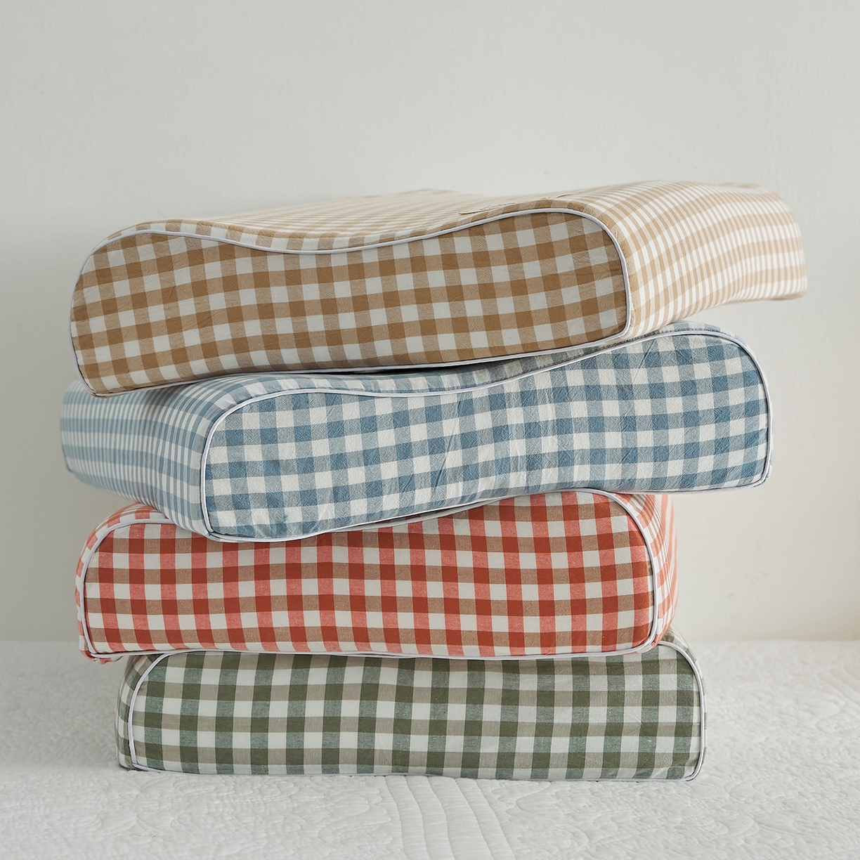 91家纺网 家纺一手货源 找家纺 鼎盛乳胶 2025新款水洗棉学生枕成人枕乳胶枕 组合图仅供展示不可下单