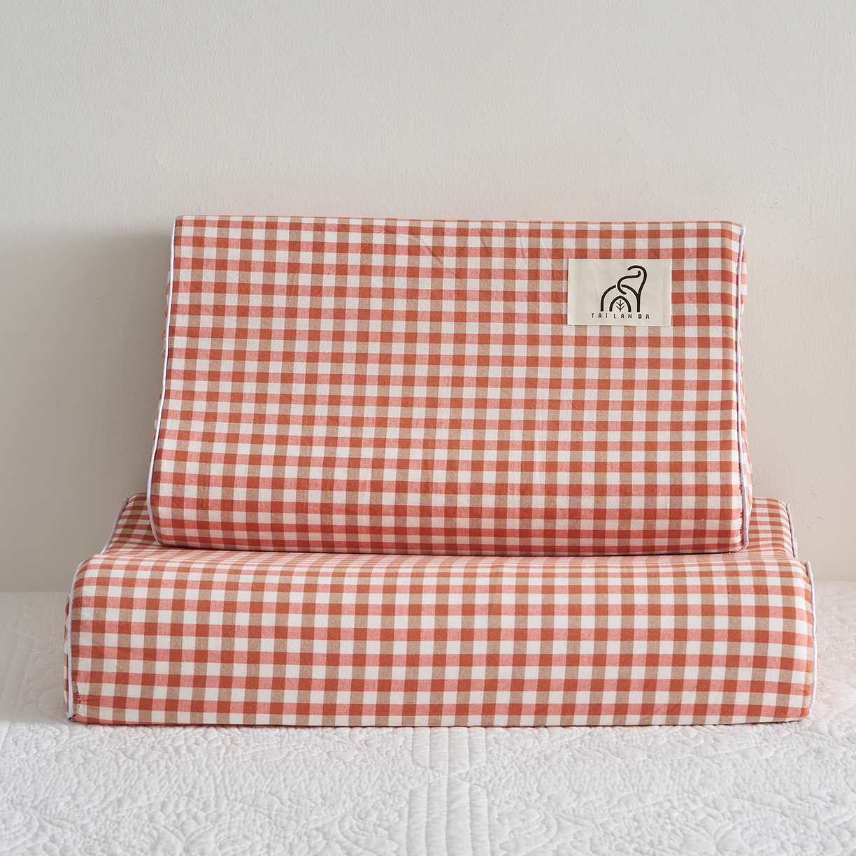 91家纺网 家纺一手货源 找家纺 鼎盛乳胶 2025新款水洗棉学生枕成人枕乳胶枕 粉色