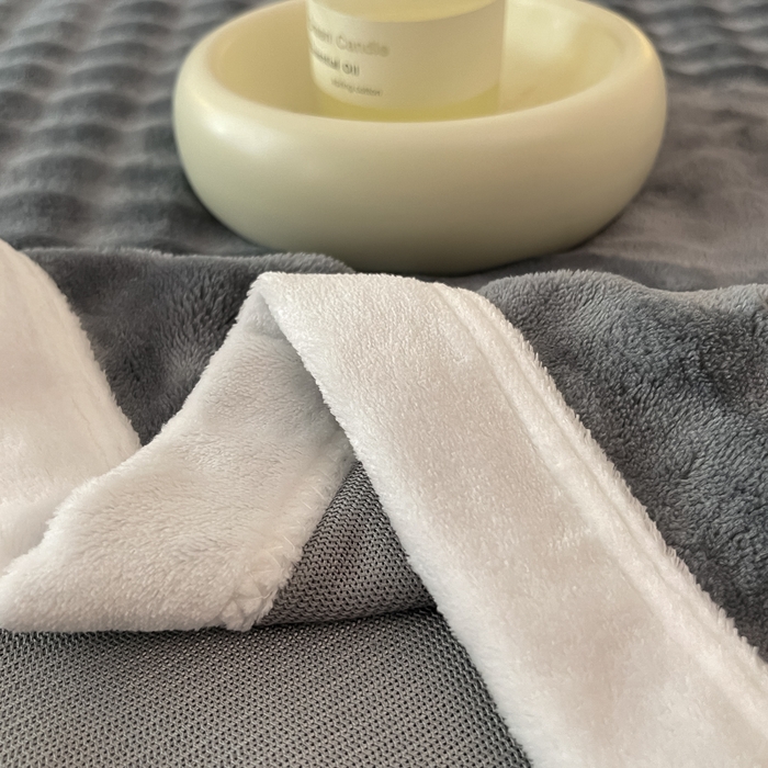 91家纺网 家纺一手货源 找家纺 宅部落 2025新款加厚牛奶绒泡泡绒单床单床单单品床单单件 深灰