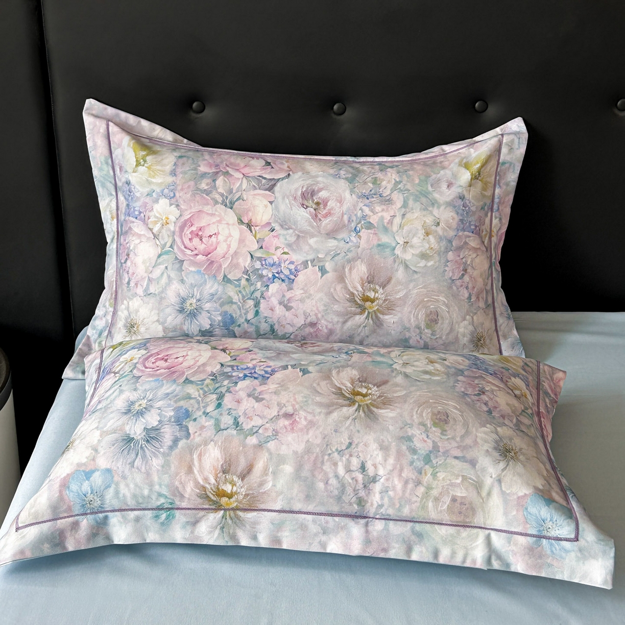 91家纺网 家纺一手货源 找家纺 （总）玉海棠家纺 2025新款数码印花加厚全棉磨毛四件套