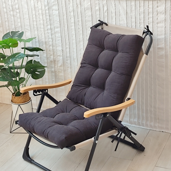 91家纺网 家纺一手货源 找家纺 （总）李帅家居 2025新款连体坐垫躺椅垫长垫子沙滩椅垫月亮椅垫子摇椅垫抱枕