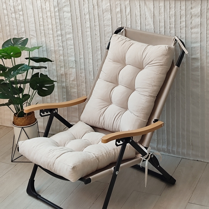 91家纺网 家纺一手货源 找家纺 （总）李帅家居 2025新款连体坐垫躺椅垫长垫子沙滩椅垫月亮椅垫子摇椅垫抱枕