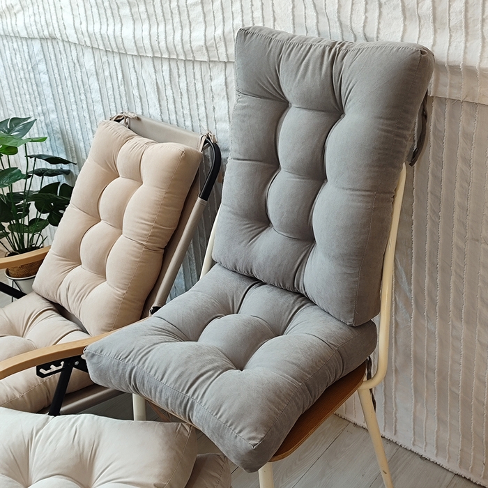 91家纺网 家纺一手货源 找家纺 （总）李帅家居 2025新款连体坐垫躺椅垫长垫子沙滩椅垫月亮椅垫子摇椅垫抱枕