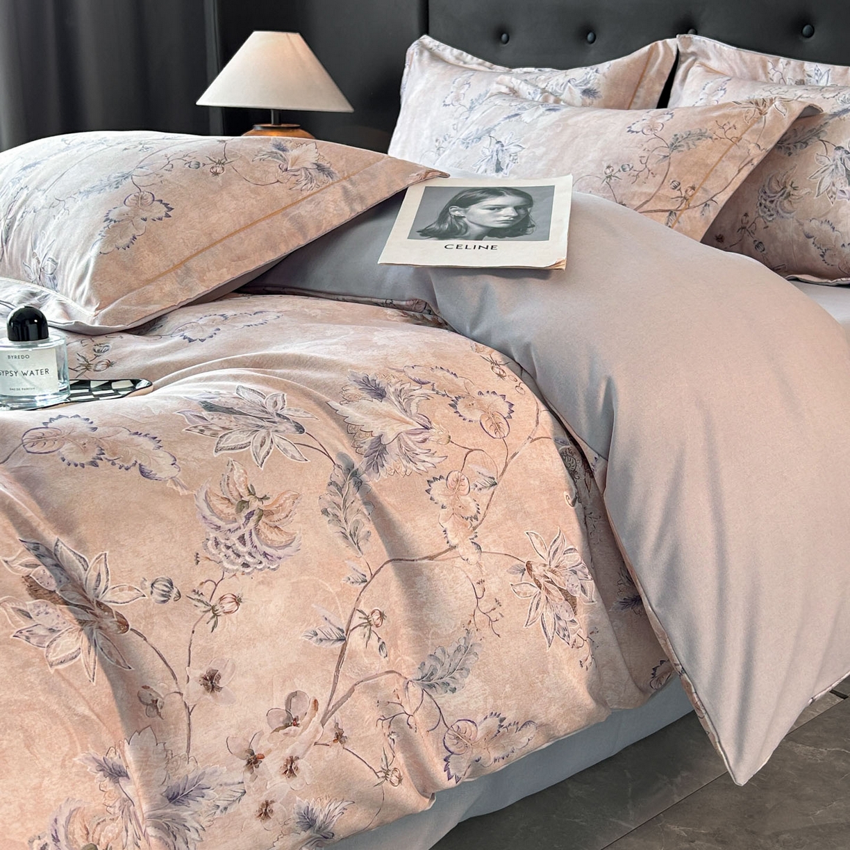 91家纺网 家纺一手货源 找家纺 玉海棠家纺 2025新款数码印花加厚全棉磨毛四件套 拉奥孔之藤