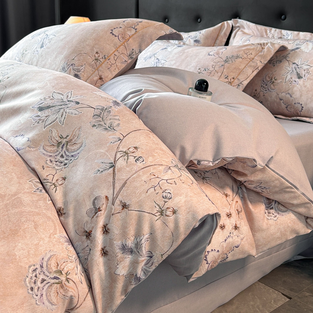 91家纺网 家纺一手货源 找家纺 玉海棠家纺 2025新款数码印花加厚全棉磨毛四件套 拉奥孔之藤