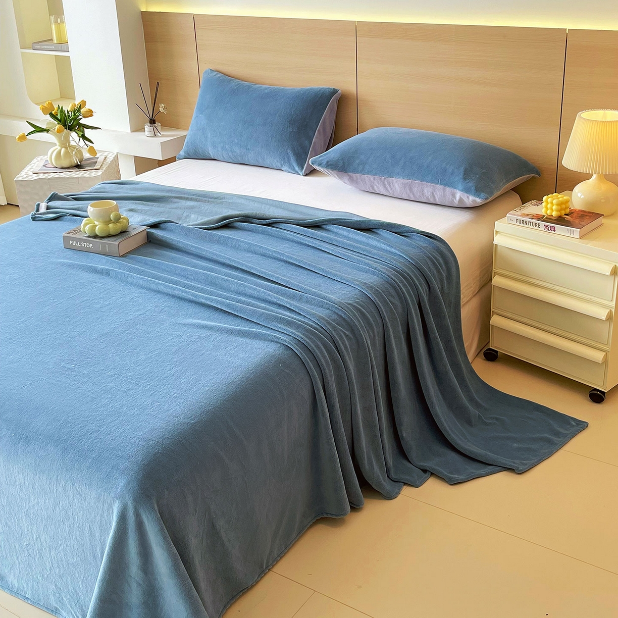 91家纺网 家纺一手货源 找家纺 （总）小懒猪 2025年新款220克A类牛奶绒单床单