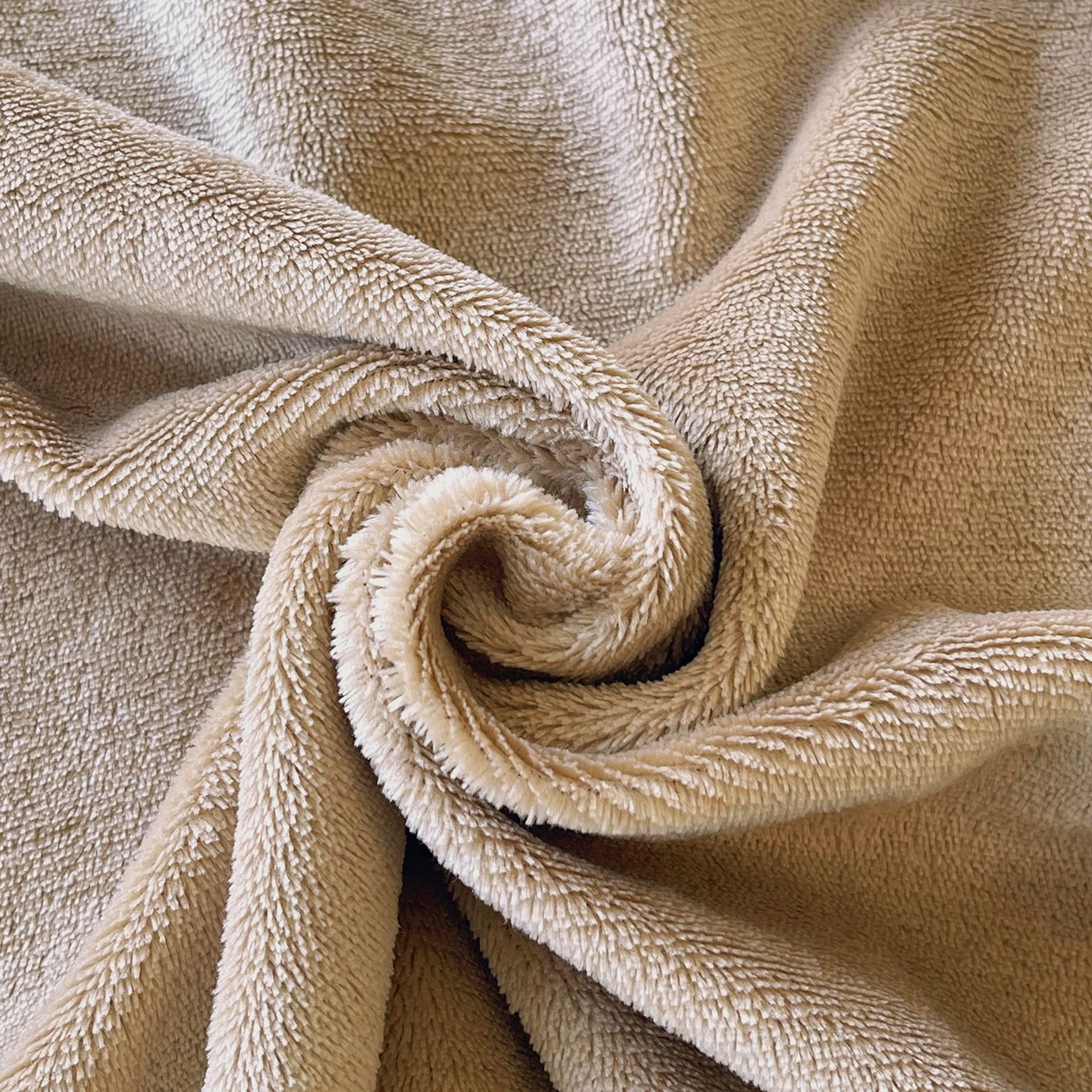 91家纺网 家纺一手货源 找家纺 小懒猪 2025年新款220克A类牛奶绒单床单 咖色