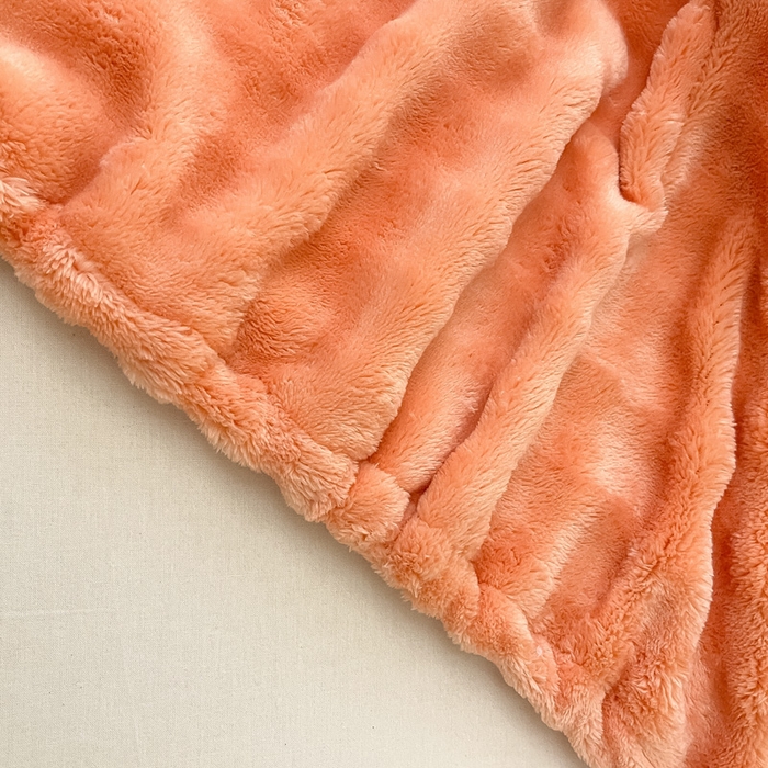 91家纺网 家纺一手货源 找家纺 宅部落 2025新款加厚牛奶绒泡泡绒单床笠床笠单品床笠单件 淡雅橙