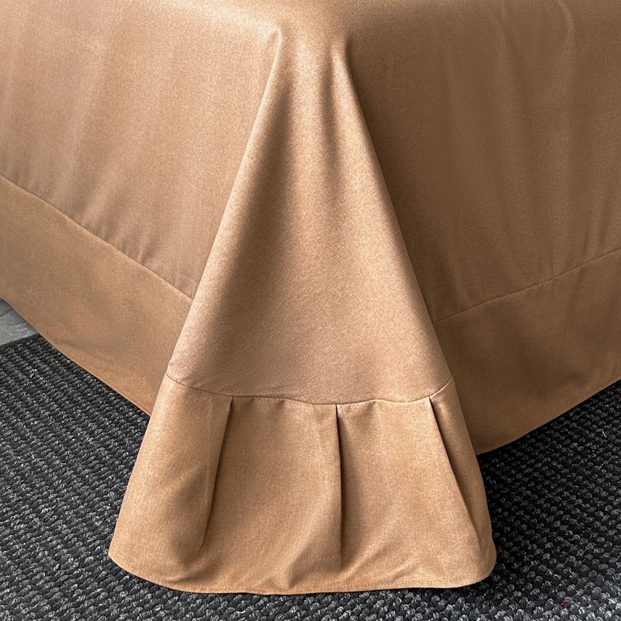 91家纺网 家纺一手货源 找家纺 玉海棠家纺 2025新款数码印花加厚全棉磨毛四件套 鎏金之痕