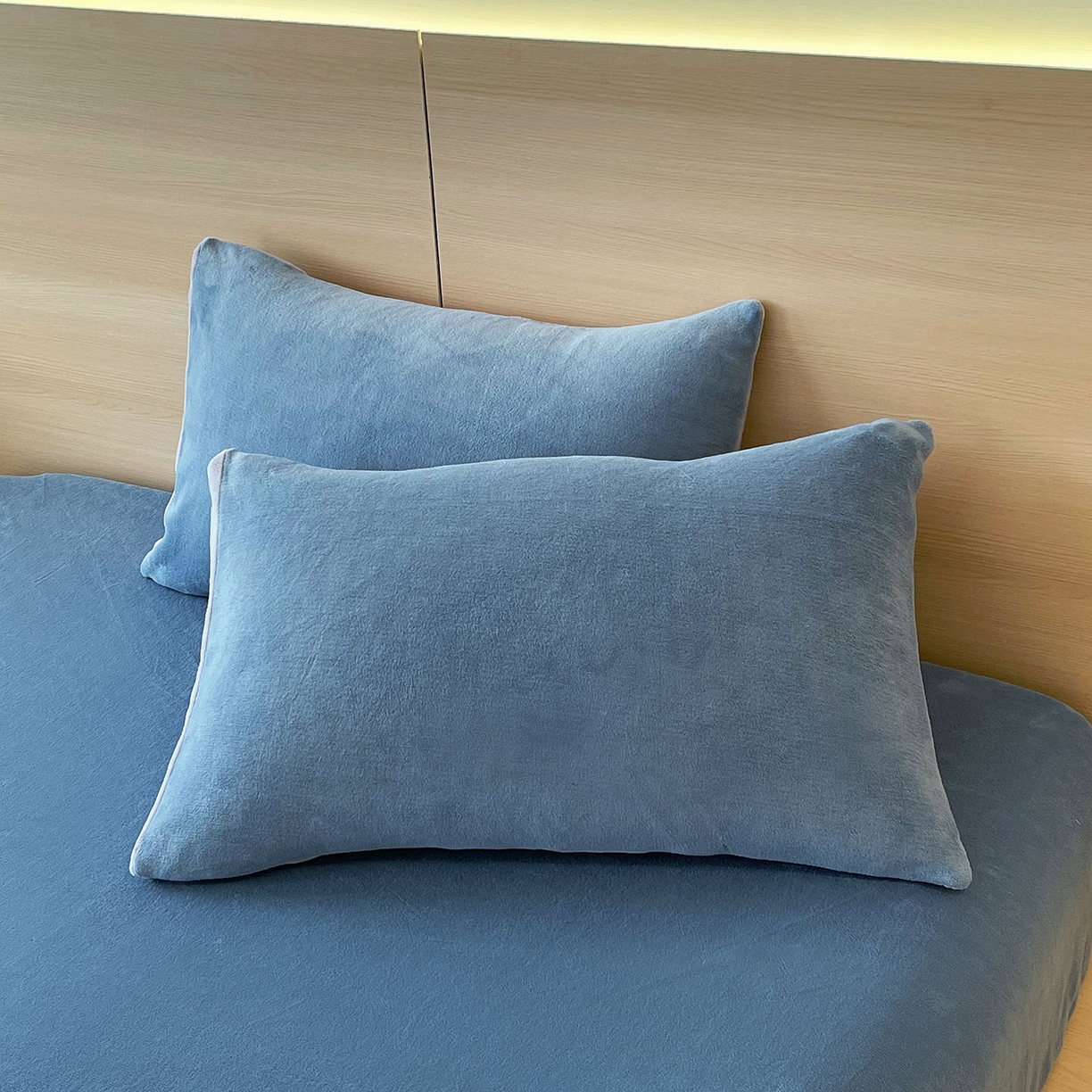 91家纺网 家纺一手货源 找家纺 （总）小懒猪 2025年新款220克A类牛奶绒单床笠