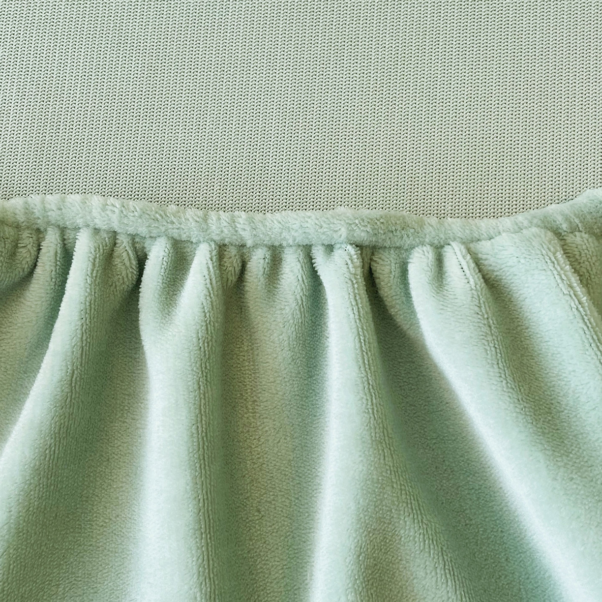 91家纺网 家纺一手货源 找家纺 小懒猪 2025年新款220克A类牛奶绒单床笠 浅绿