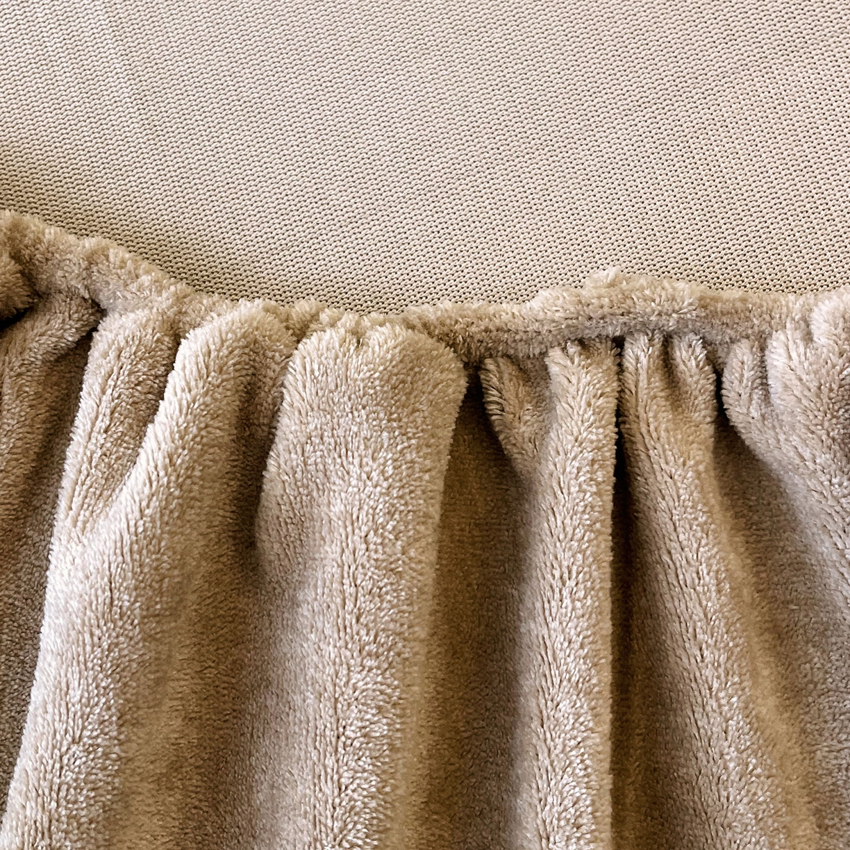 91家纺网 家纺一手货源 找家纺 小懒猪 2025年新款220克A类牛奶绒单床笠 咖色