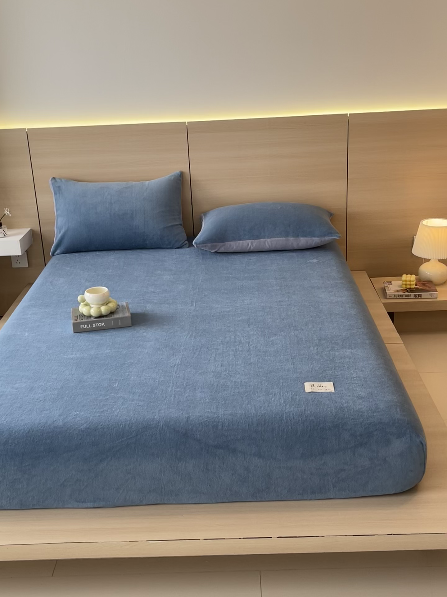 91家纺网 家纺一手货源 找家纺 （总）小懒猪 2025年新款220克A类牛奶绒单床笠