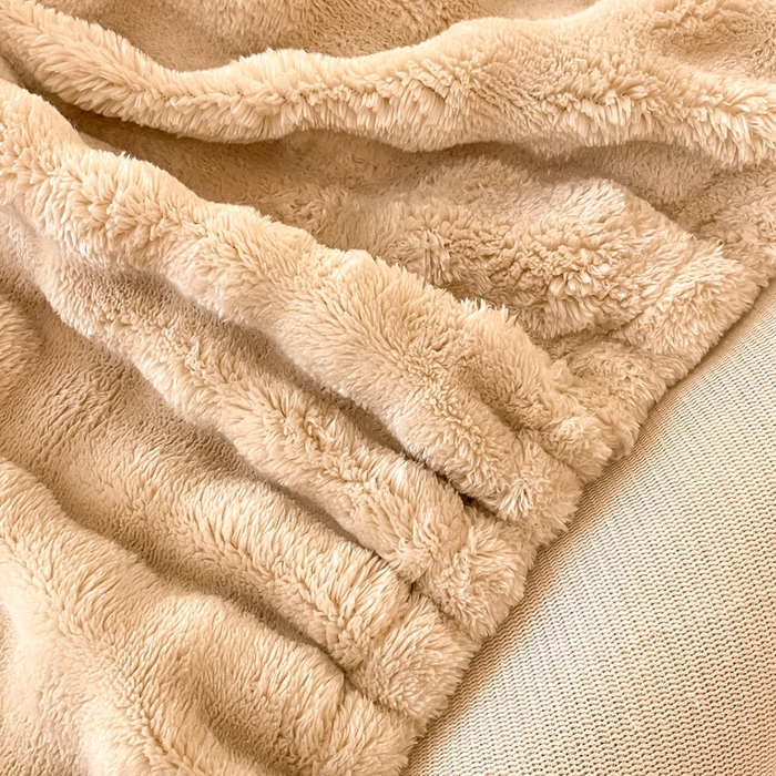 91家纺网 家纺一手货源 找家纺 宅部落 2025新款加厚牛奶绒泡泡绒单床笠床笠单品床笠单件 优雅驼