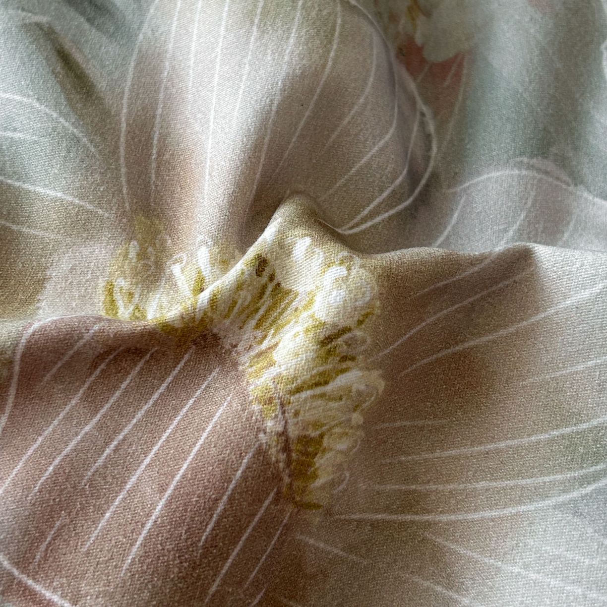 91家纺网 家纺一手货源 找家纺 玉海棠家纺 2025新款数码印花加厚全棉磨毛四件套 雨林绮梦