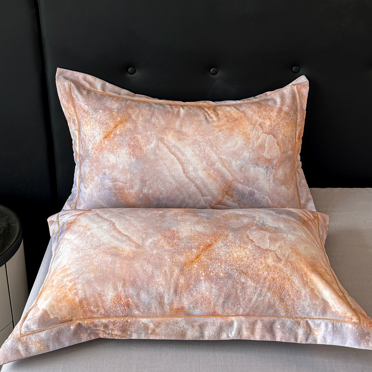 91家纺网 家纺一手货源 找家纺 玉海棠家纺 2025新款数码印花加厚全棉磨毛四件套 云深归处