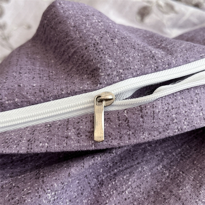 91家纺网 家纺一手货源 找家纺 圣比熊 2025新款A类原麻纽扣四件套加厚被套床单床笠宿舍双人床仿亚麻套件 春风序