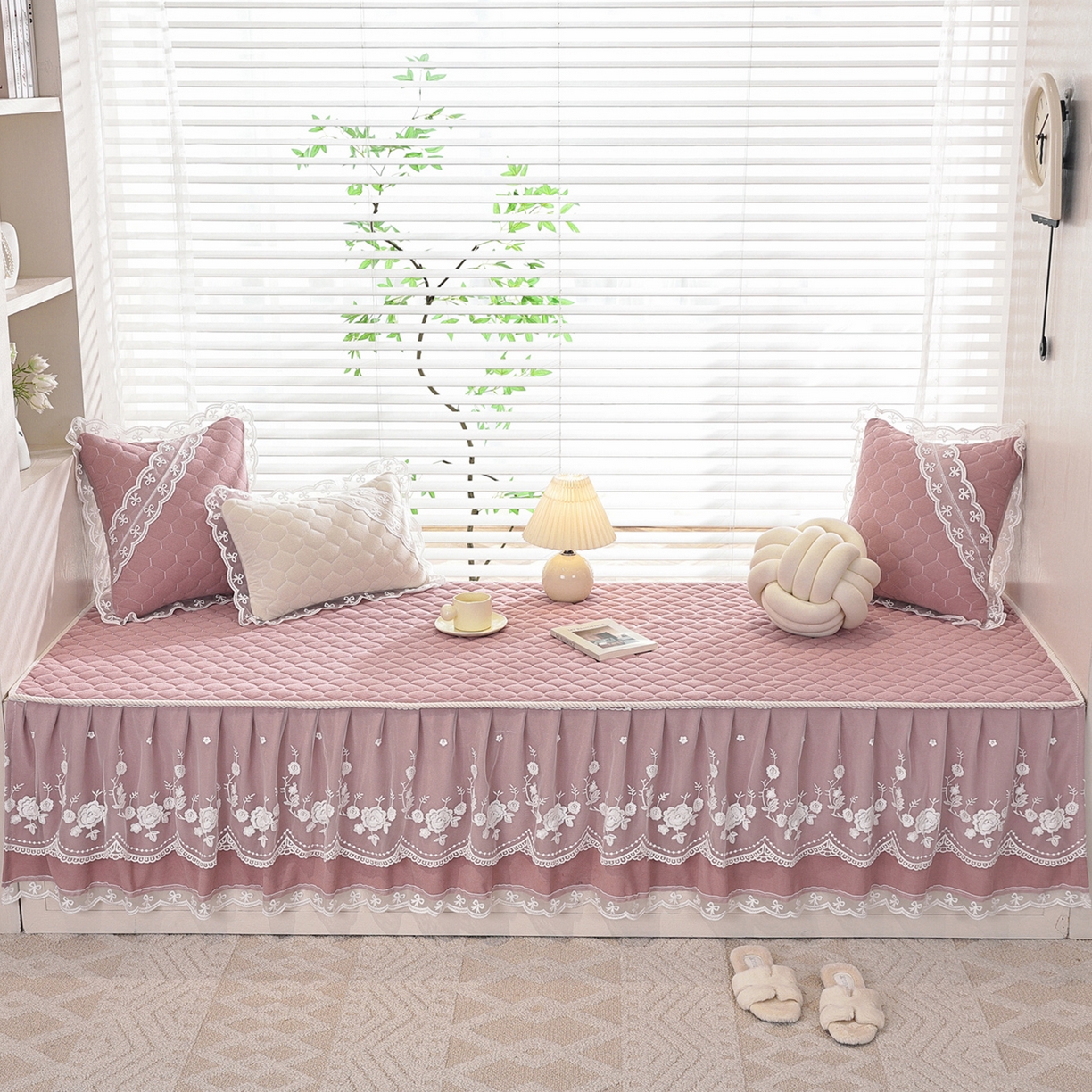 共鸣沙发垫 2025新款星语飘窗垫 星空粉色