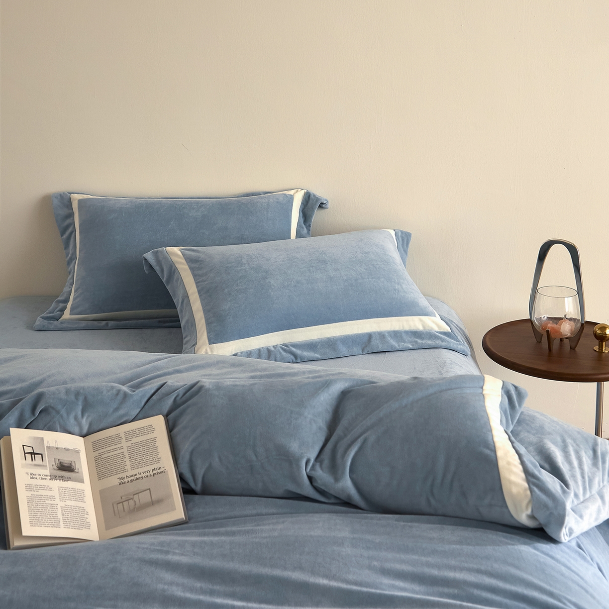 91家纺网 家纺一手货源 找家纺 （总）ONE TWO ONE 121 2025新款轻奢新法式德芙绒宝宝绒婴儿绒短毛绒牛奶绒四件套床单被套【繁华】【提供买家秀】【会员-20】 平台控价券后不得低于318/338元