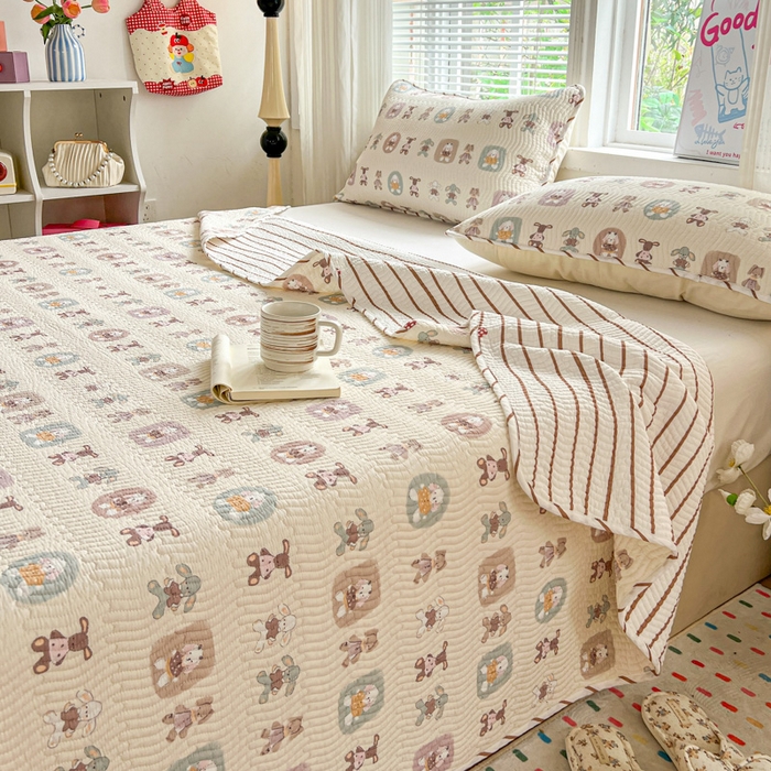 91家纺网 家纺一手货源 找家纺 （总）羽爱家纺2025全棉13372新疆棉花床盖三件套