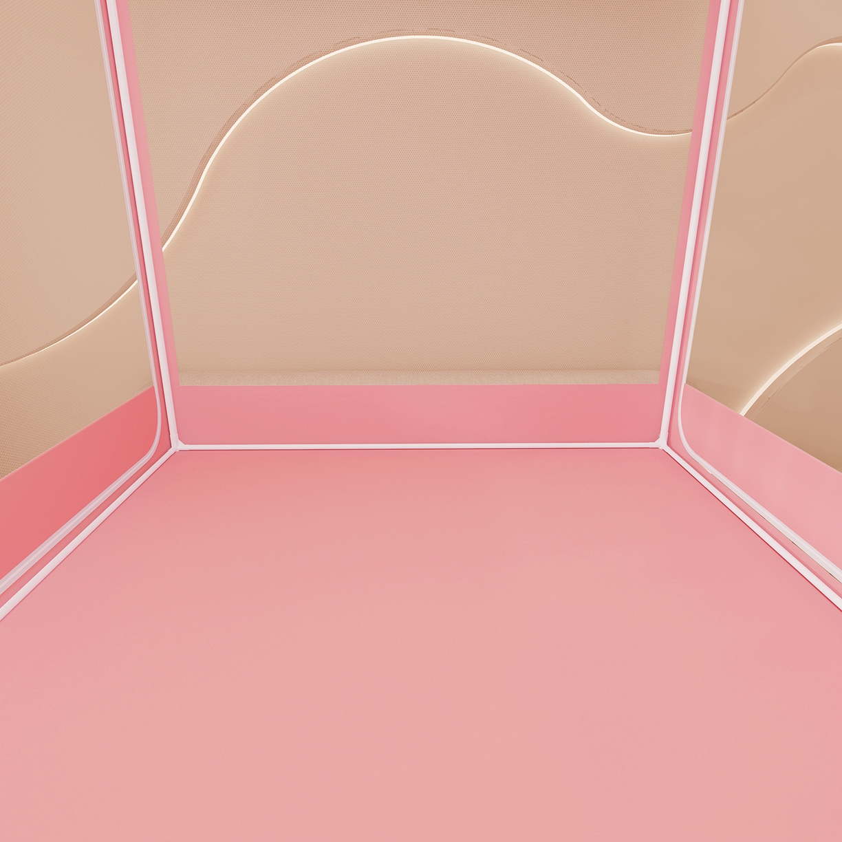 91家纺网 家纺一手货源 找家纺 （总）浪幔纱蚊帐 2025新款卡通印花款夹棉蚊帐