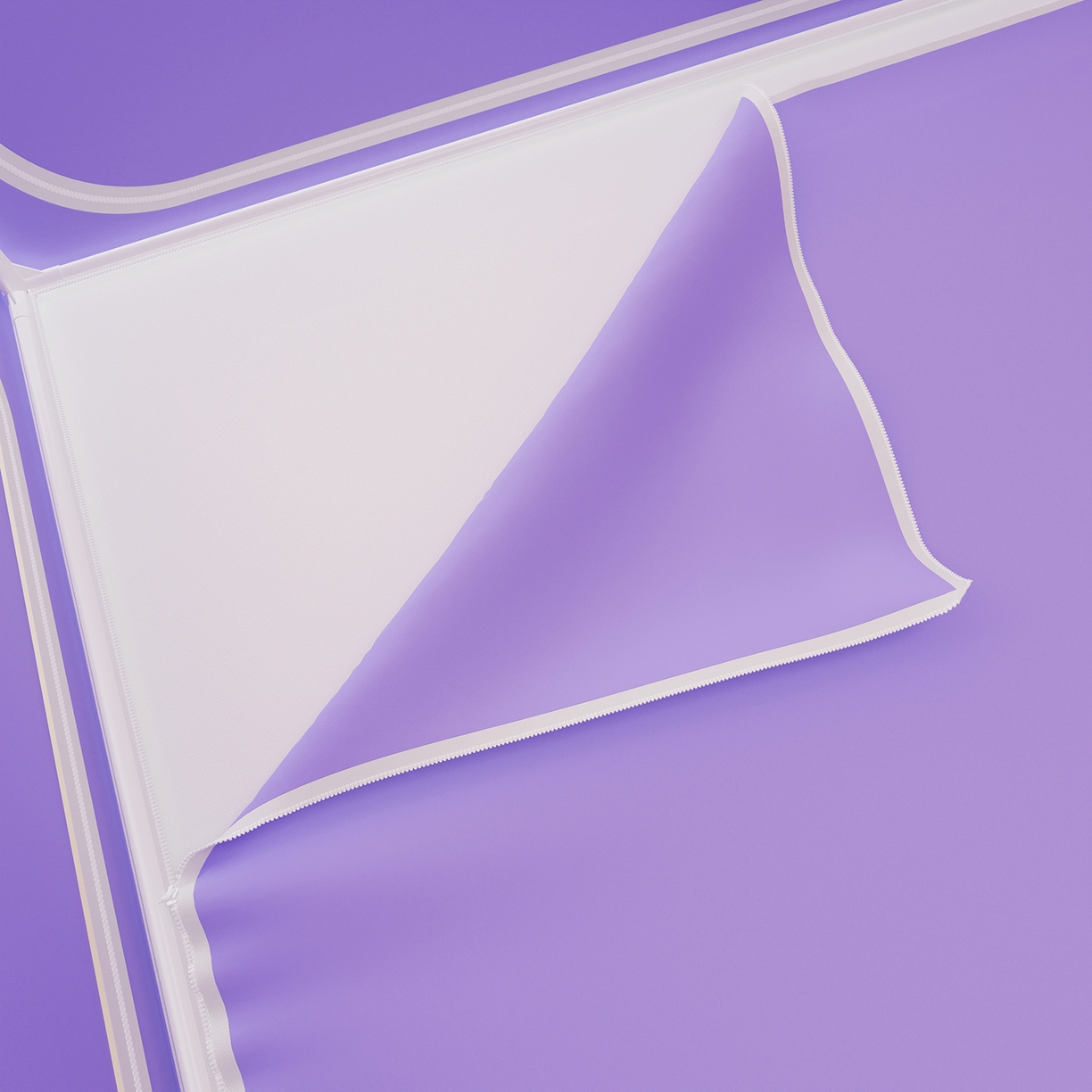 91家纺网 家纺一手货源 找家纺 浪幔纱蚊帐 2025新款卡通印花款夹棉蚊帐 花丛小兔