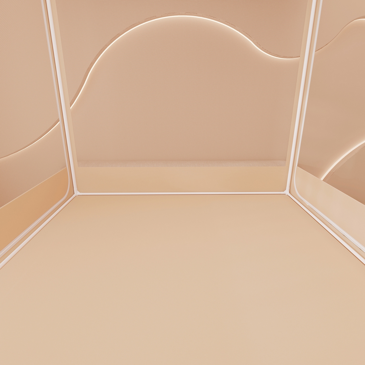 91家纺网 家纺一手货源 找家纺 浪幔纱蚊帐 2025新款卡通印花款夹棉蚊帐 森林灵狐