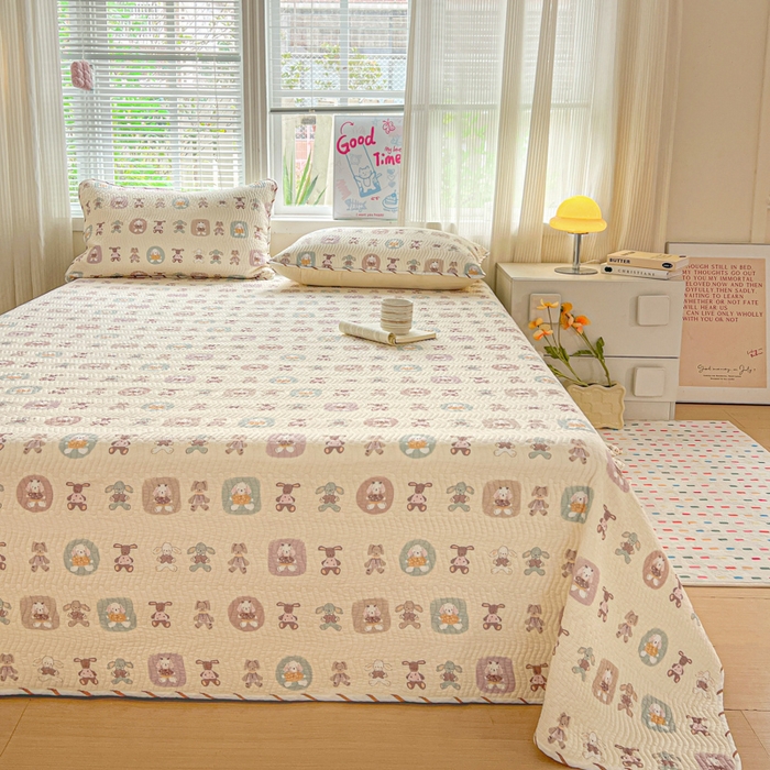 91家纺网 家纺一手货源 找家纺 羽爱家纺2025全棉13372新疆棉花床盖三件套 漫游记