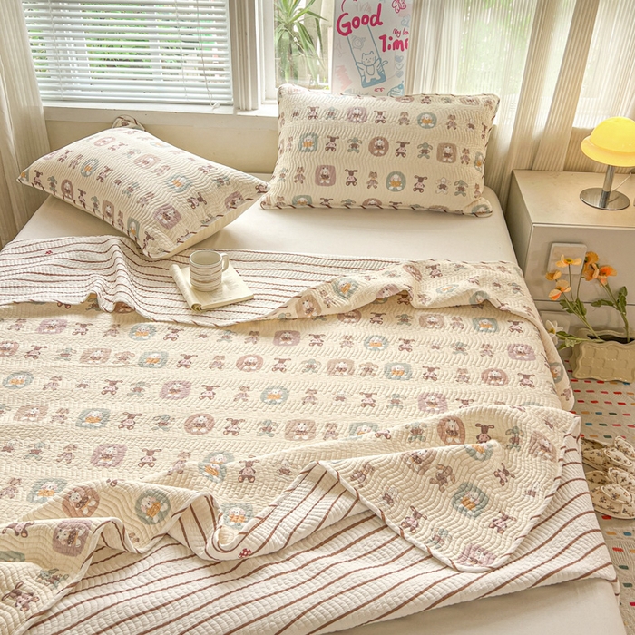 91家纺网 家纺一手货源 找家纺 羽爱家纺2025全棉13372新疆棉花床盖三件套 漫游记