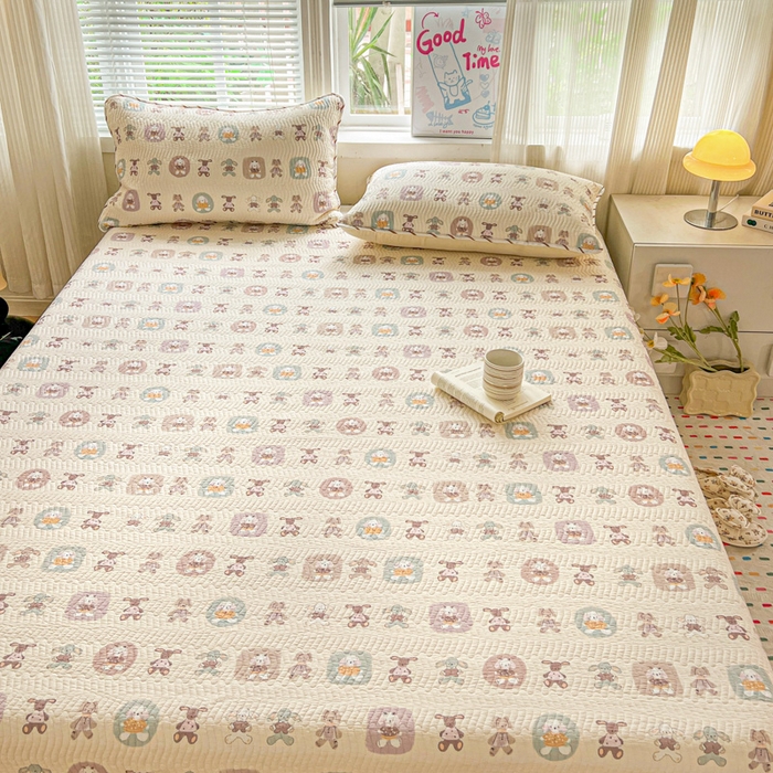 91家纺网 家纺一手货源 找家纺 羽爱家纺2025全棉13372新疆棉花床盖三件套 漫游记