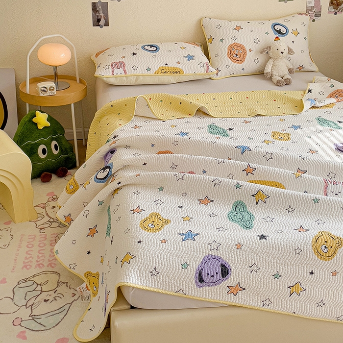 91家纺网 家纺一手货源 找家纺 （总）羽爱家纺 2025全棉13372新疆棉花床盖四件套