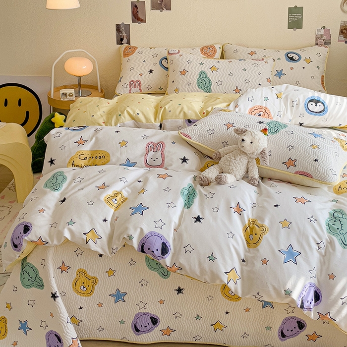 91家纺网 家纺一手货源 找家纺 （总）羽爱家纺 2025全棉13372新疆棉花床盖四件套