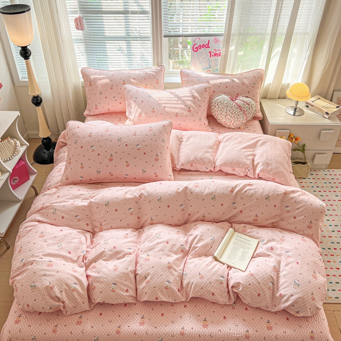 91家纺网 家纺一手货源 找家纺 （总）羽爱家纺 2025全棉13372新疆棉花床盖四件套