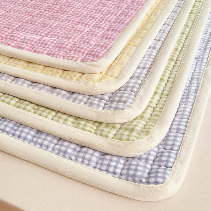 91家纺网 家纺一手货源 找家纺 （总）三盛源 2025新款凉感丝凉席床笠夏季加厚冰丝凉席床套