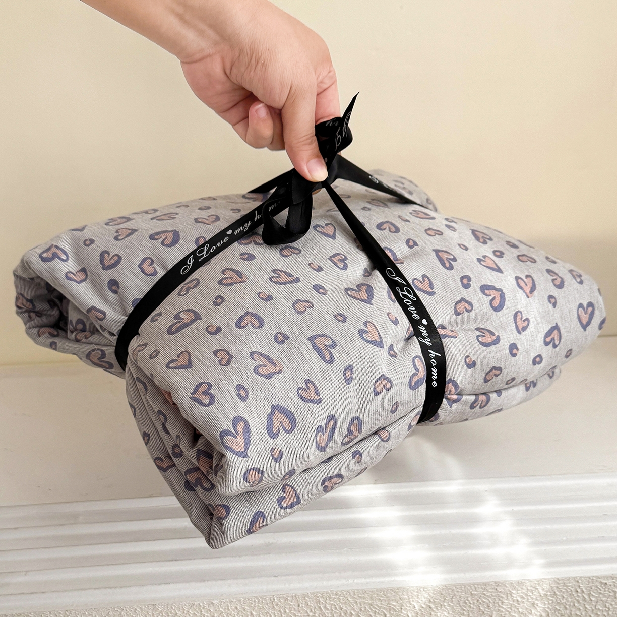 91家纺网 家纺一手货源 找家纺 （总）竹合家纺 2025秋冬新款加厚磨毛色织暖绒系列针织四件套高克重